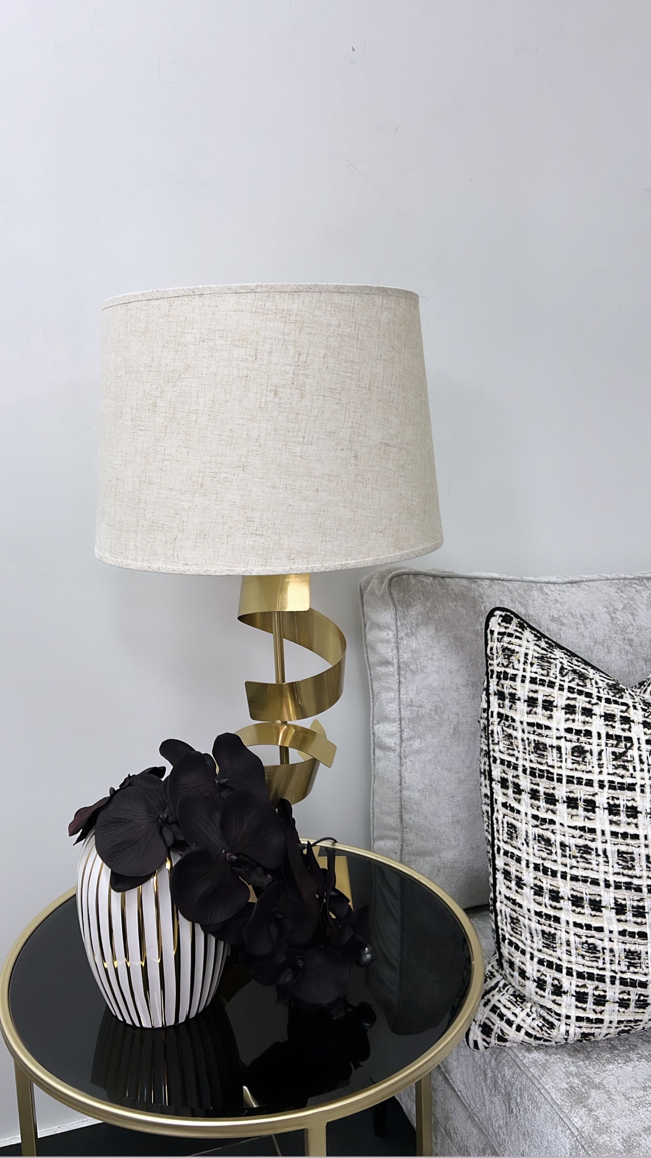 Deniz twist table Lamp - Luscious Homewares