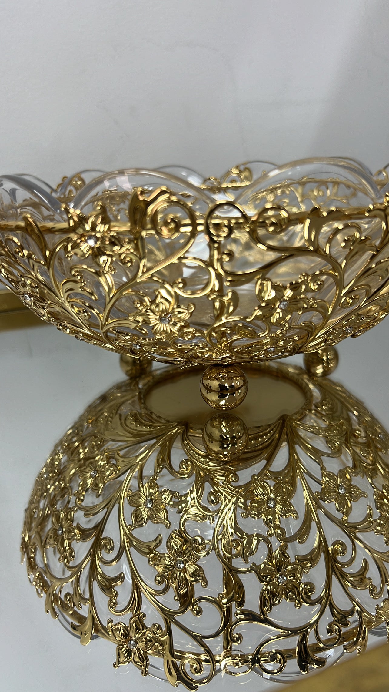 Ottoman gold bowl - Luscious Homewares