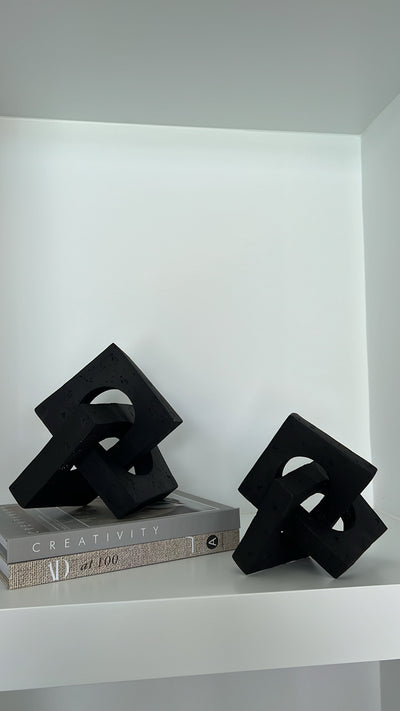 Links granite black resin - Luscious Homewares