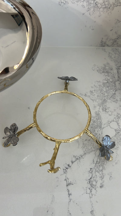 Butterfly serving / decrotive bowl - Luscious Homewares