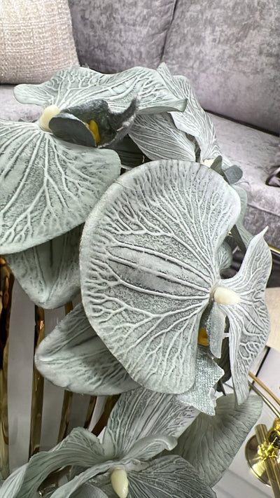 Sage green large orchid flower - Luscious Homewares