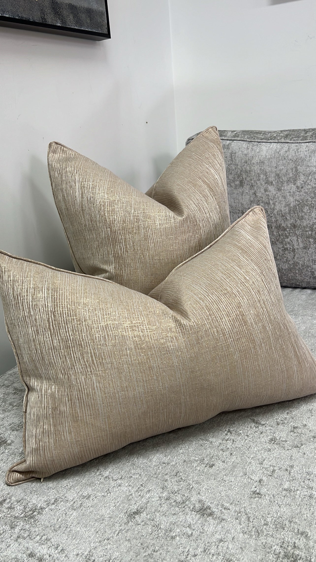 Clarence cushion - Luscious Homewares