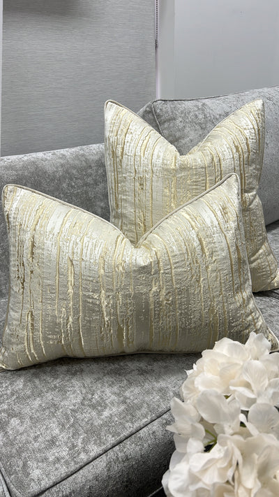 Daffodil gold cushion - Luscious Homewares