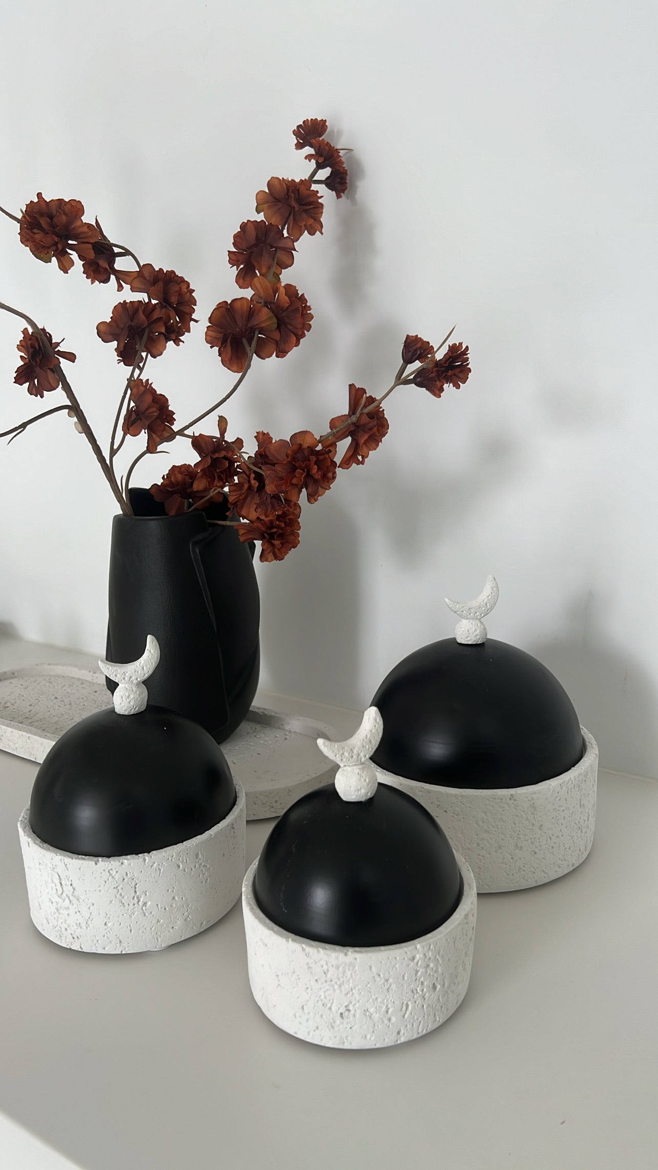 Moroccan stone jar dome - Luscious Homewares