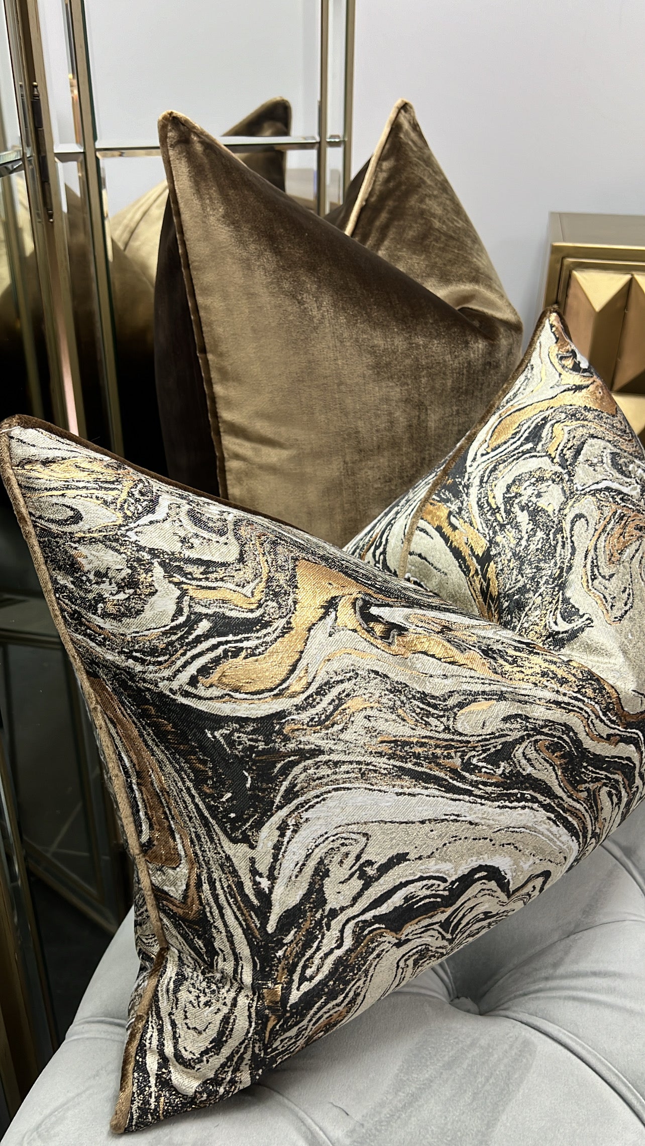 Lava cushion - Luscious Homewares