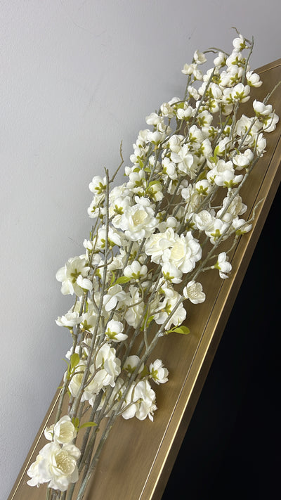 cherry blossom cream stem 130cm