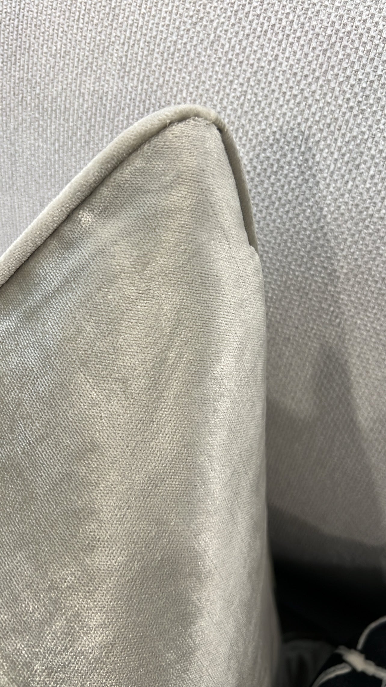 De-luxe powder velvet cushion - Luscious Homewares