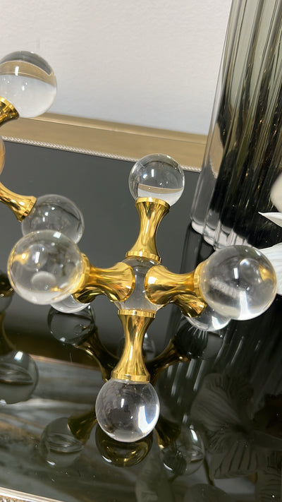 Molecular crystal ball ornament - Luscious Homewares