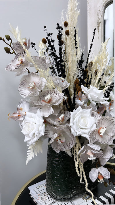 Rosetta floral arrangement - Luscious Homewares