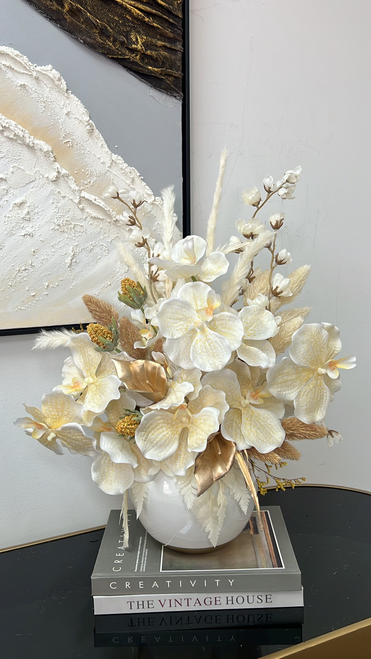 Yellow Bloom floral arrangement