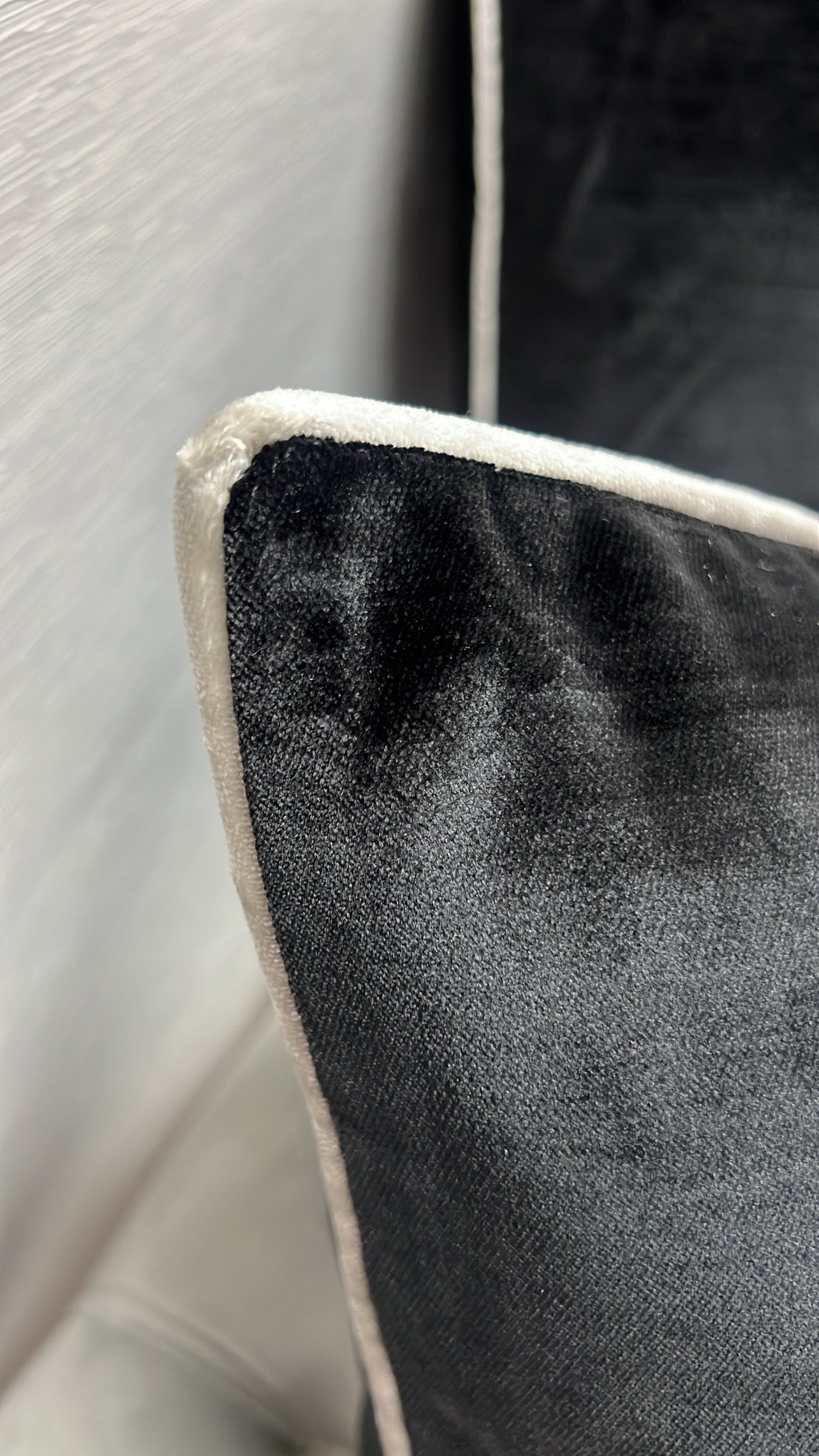 Royal luxe black cushion - Luscious Homewares