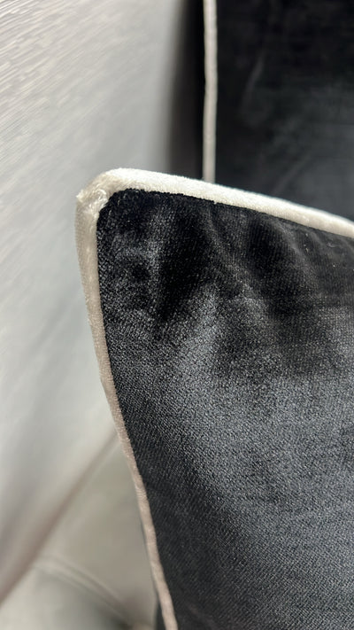 Royal luxe black cushion - Luscious Homewares