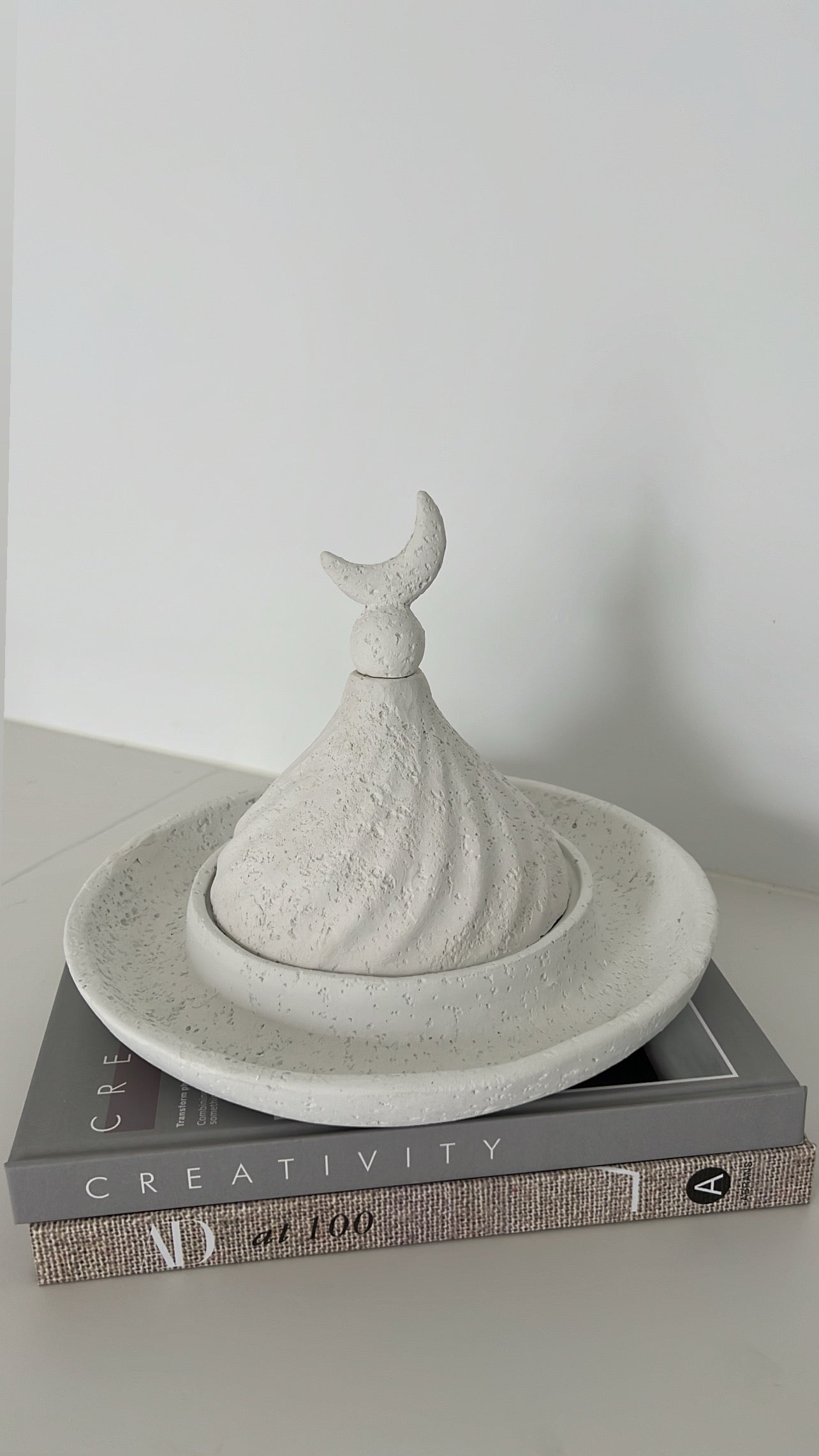 Moroccan stone ring dish + dome - Luscious Homewares