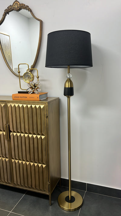 Black and gold  Floor lamp