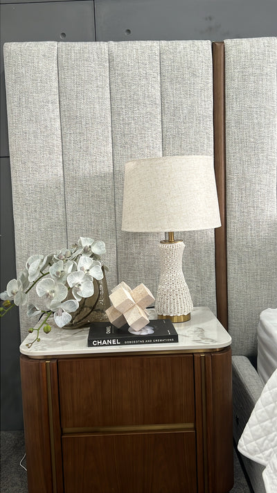 Cala 3d ceramic table Lamp - Luscious Homewares