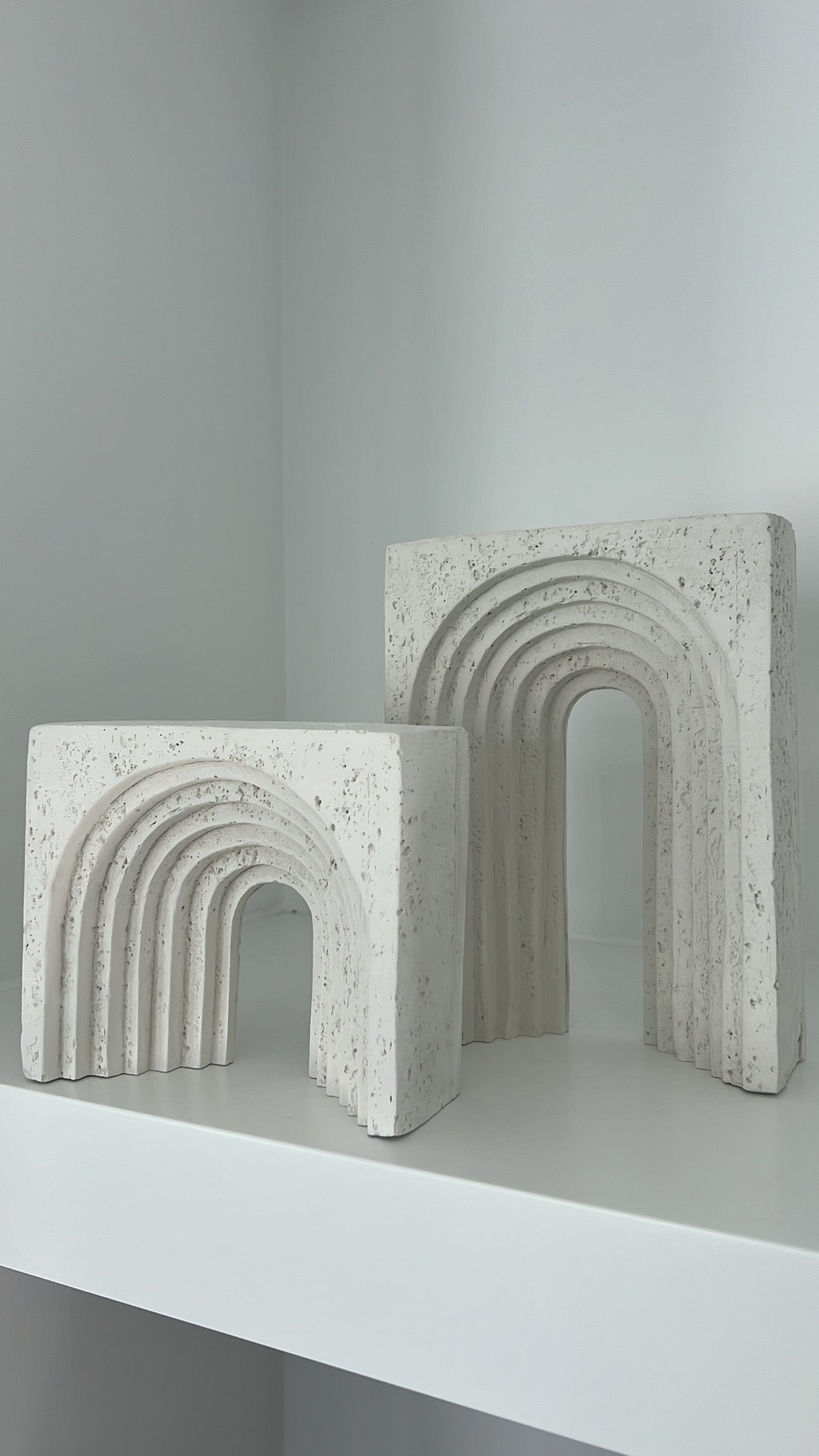 Stone arch sculpture - Luscious Homewares