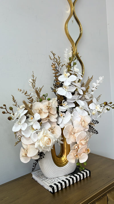 Yasmin floral arrangement - Luscious Homewares