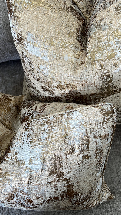 Aureus gold cushion - Luscious Homewares