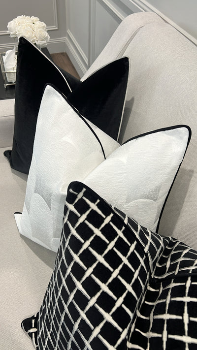 Arch white cushion - Luscious Homewares