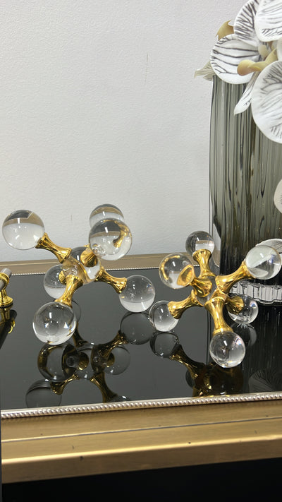 Molecular crystal ball ornament - Luscious Homewares