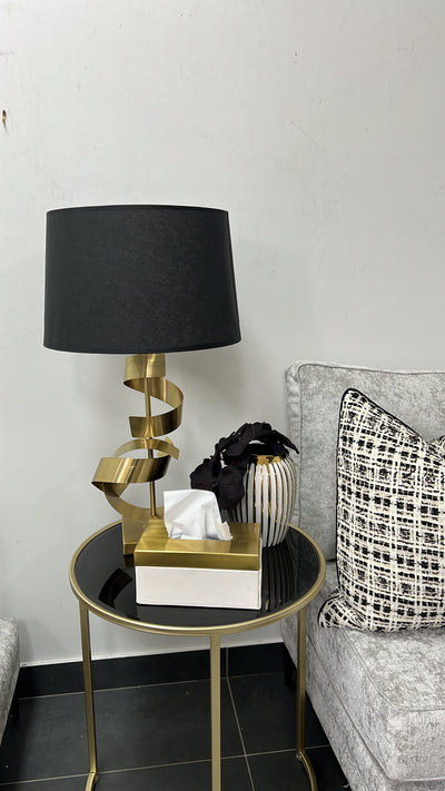 Deniz twist table Lamp - Luscious Homewares