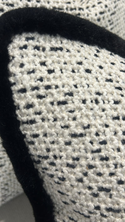 Naomi tweed cushion - Luscious Homewares