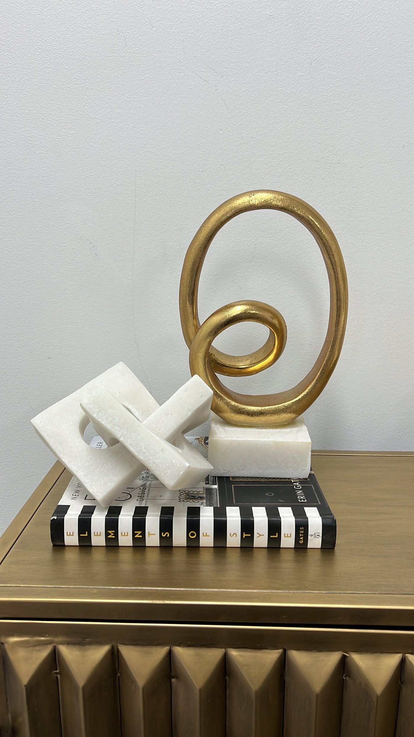 Loop Gold sculpture statue