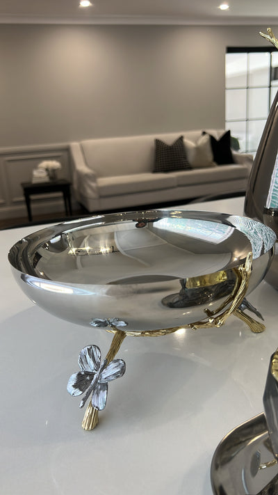 Butterfly serving / decrotive bowl - Luscious Homewares