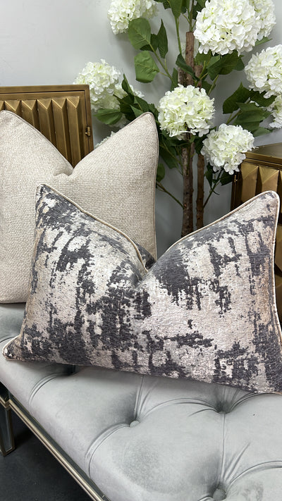 Sand ash cushion - Luscious Homewares
