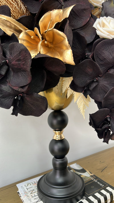 Shadow bloom floral arrangement - Luscious Homewares