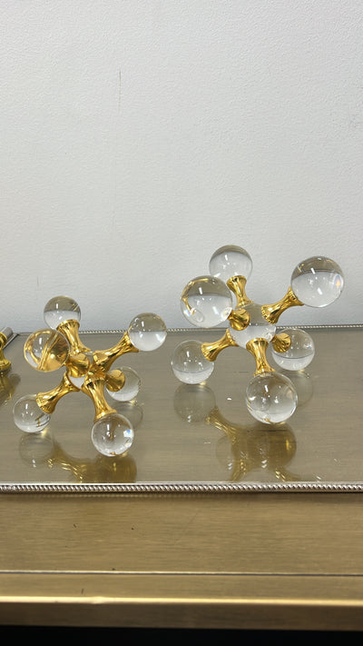 Molecular crystal ball ornament - Luscious Homewares
