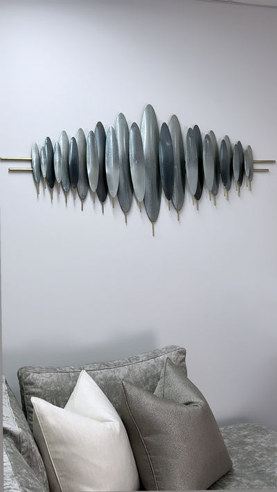 Zora metal wall hanging - Luscious Homewares