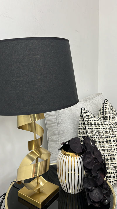 Deniz twist table Lamp - Luscious Homewares