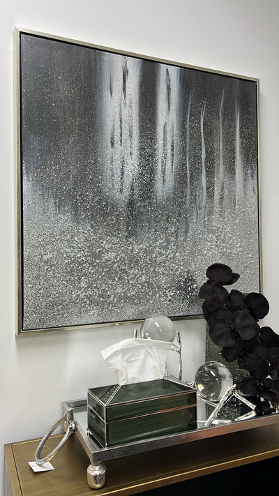 Cosmic spark silver Wall art frame