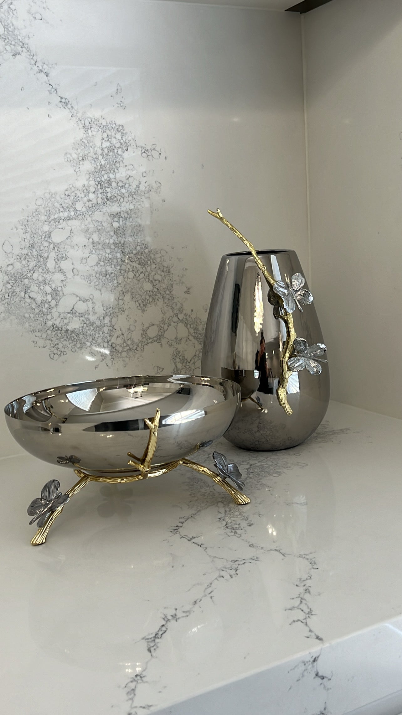 Butterfly vase - Luscious Homewares
