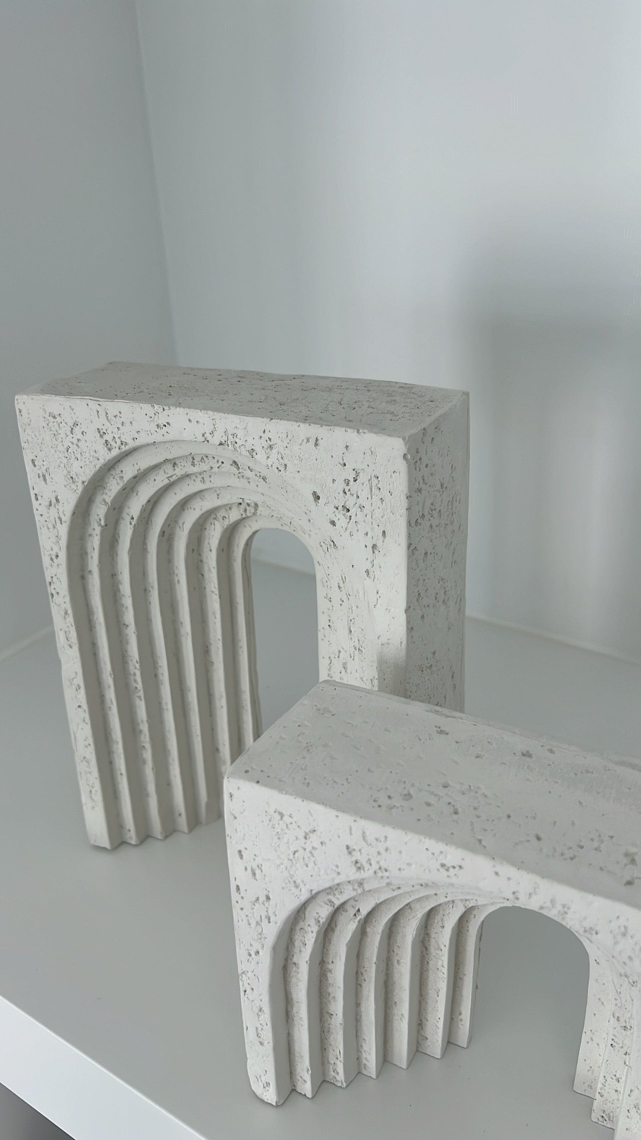 Stone arch sculpture - Luscious Homewares