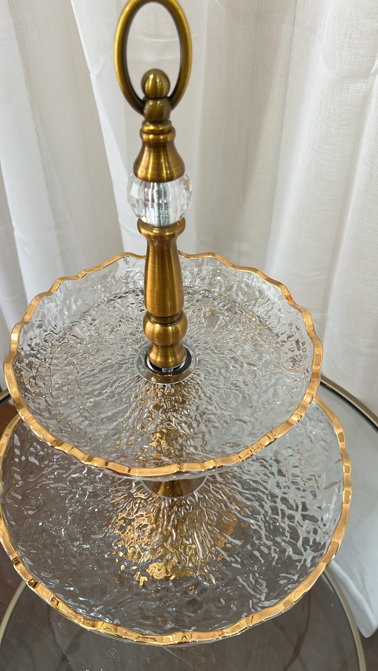 Noura 2 tier tray - Luscious Homewares