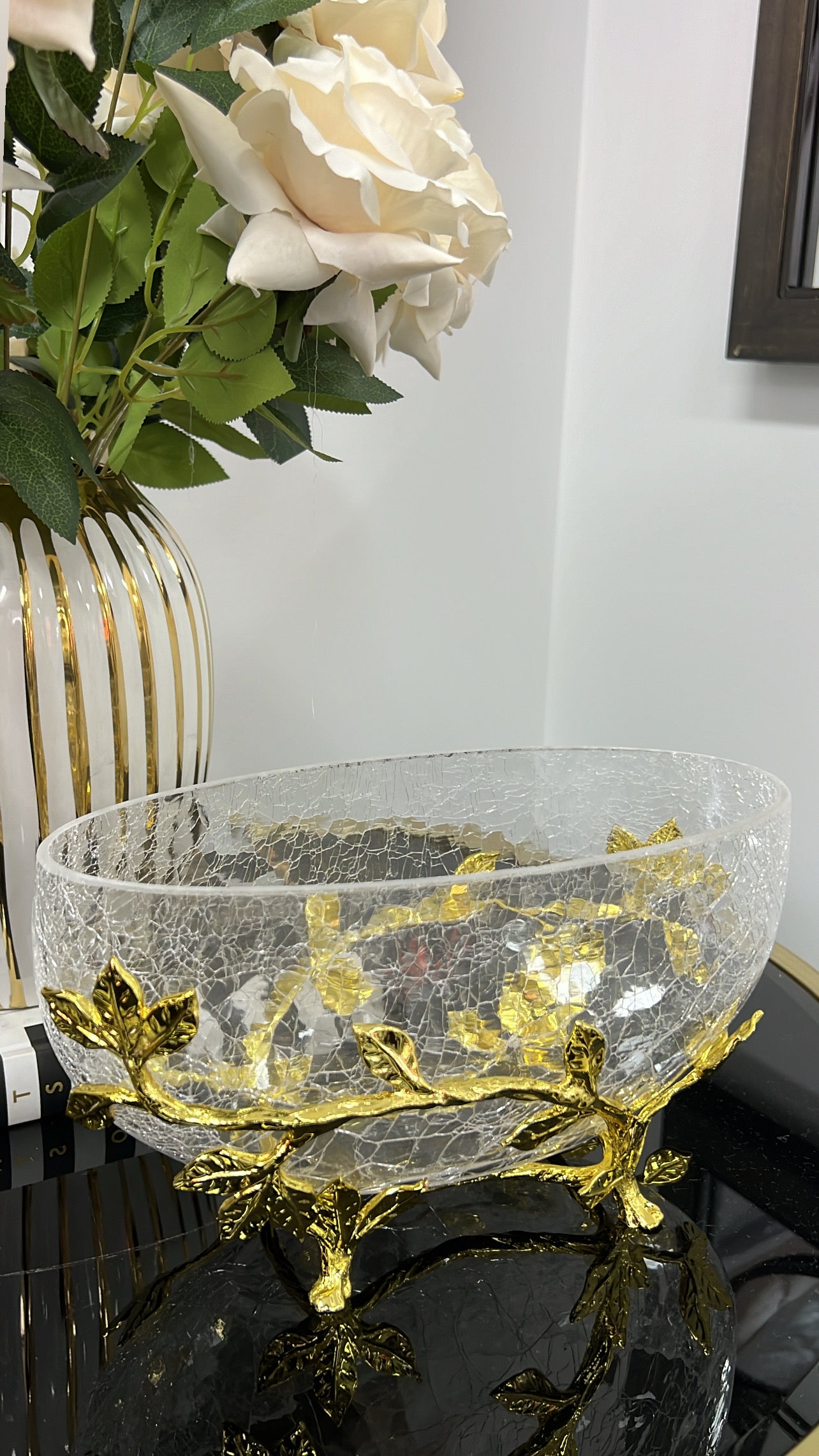 Anem gold bowl - Luscious Homewares