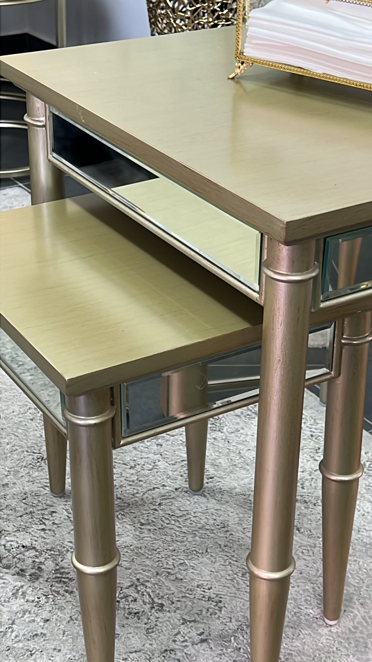 Nesting table set x 2 - Luscious Homewares