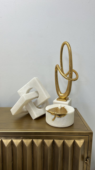 Loop Gold sculpture statue