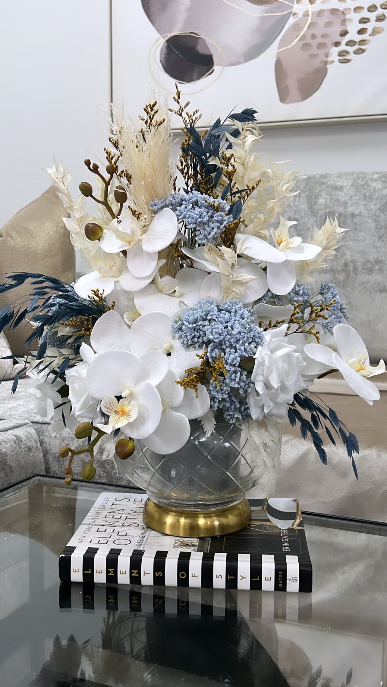 Ayla floral arrangement - Luscious Homewares