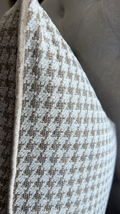 Laurent nude cushion - Luscious Homewares