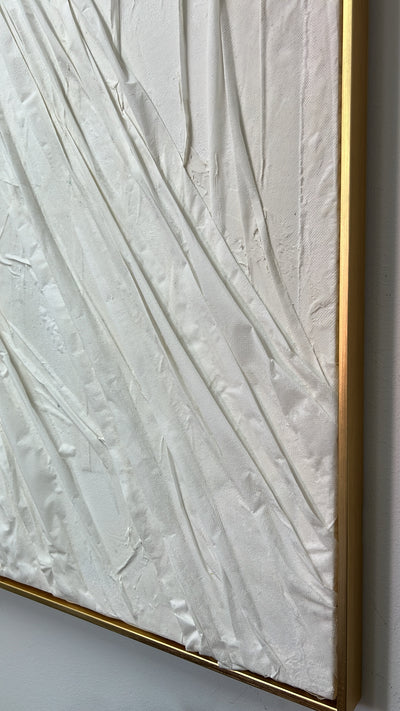 Minimalist wall art gold frame - Luscious Homewares