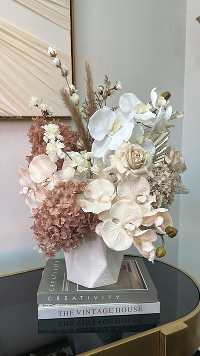 Faye floral arrangement - Luscious Homewares