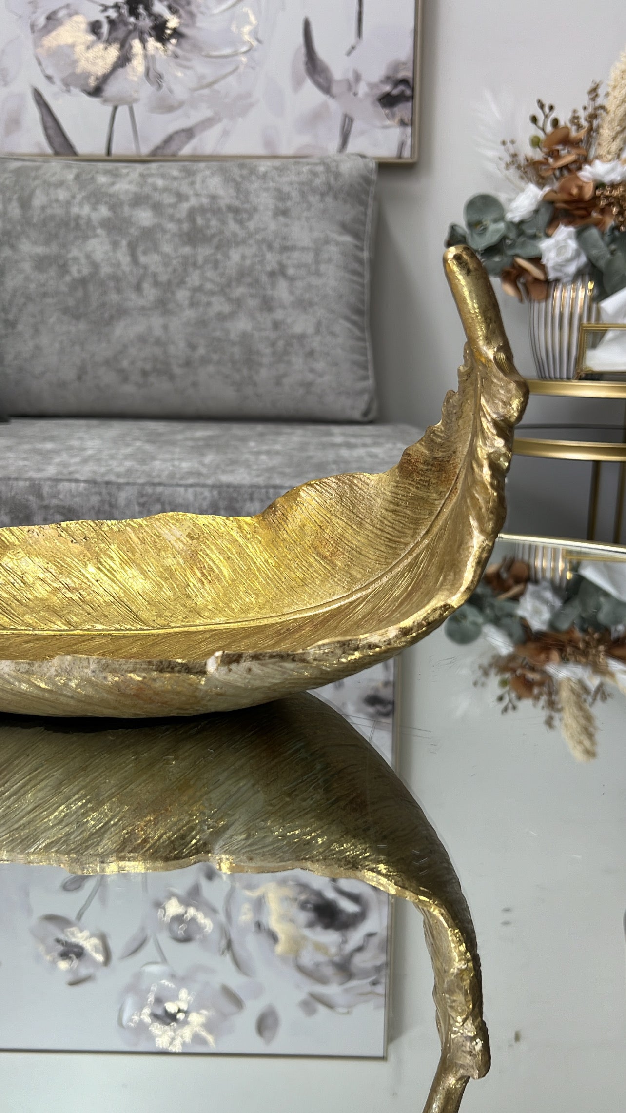 Fantasy gold leaf - Luscious Homewares