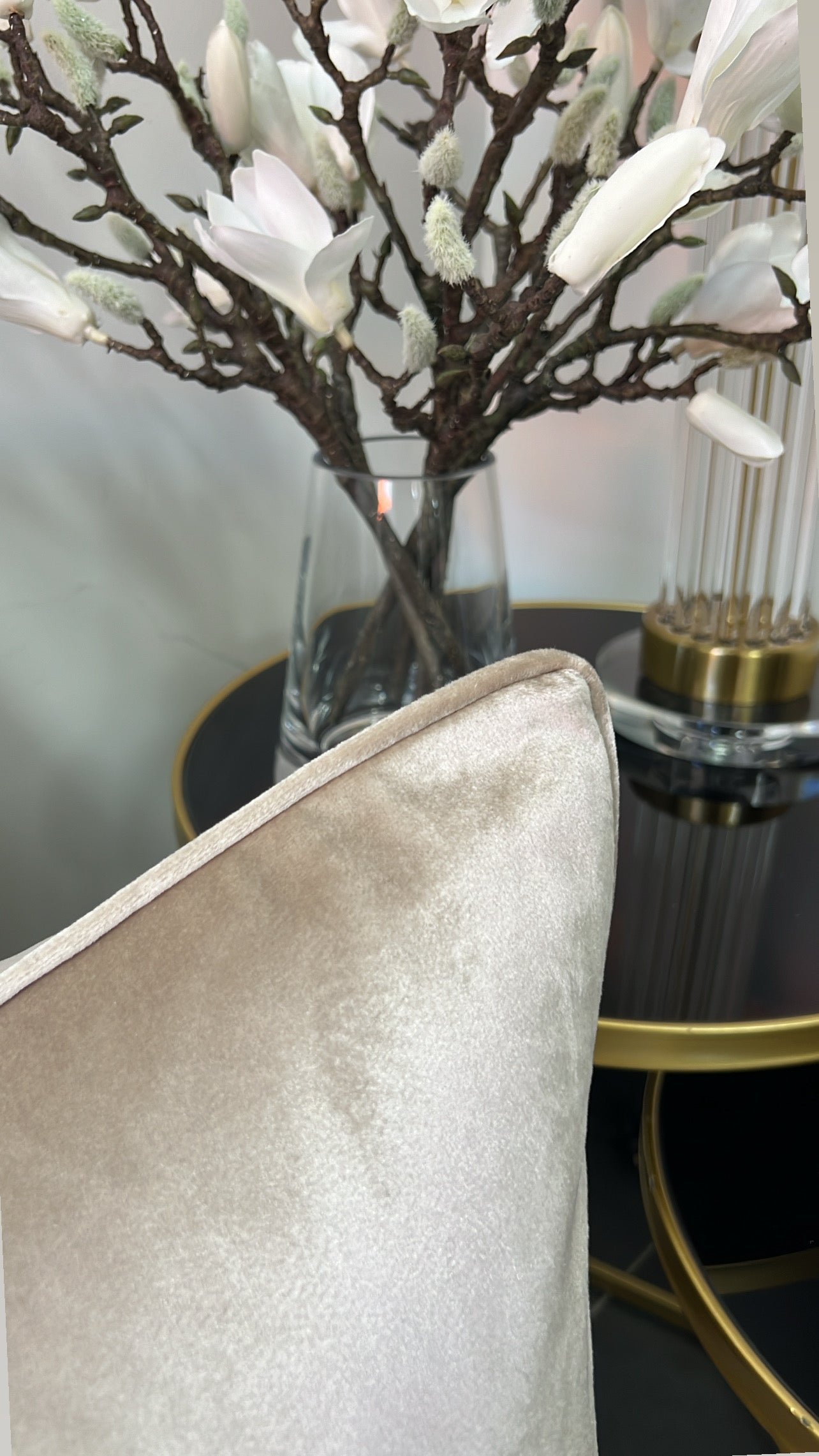 Luxury oyster cushion - Luscious Homewares