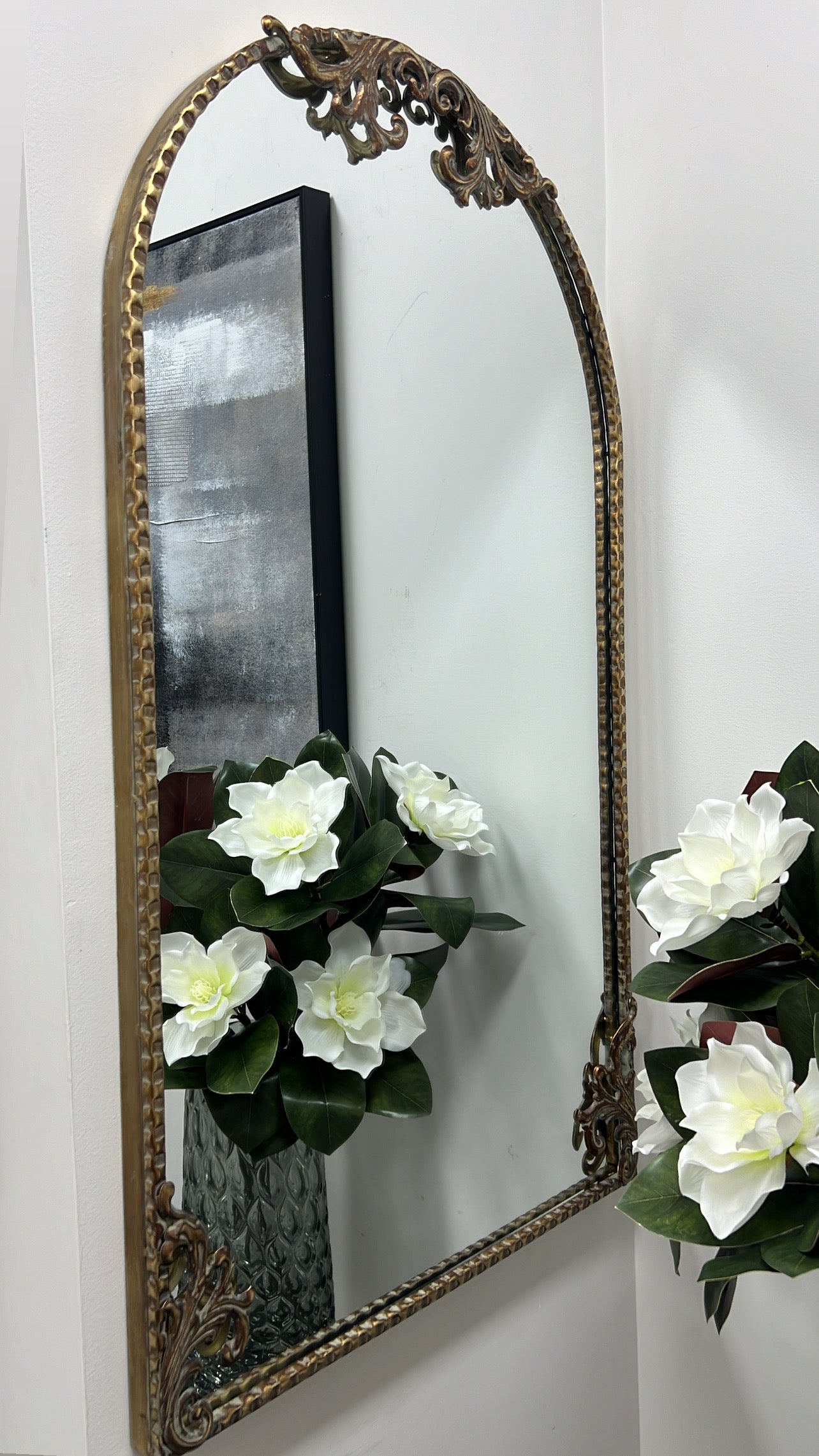 Macey antique mirror arche - Luscious Homewares