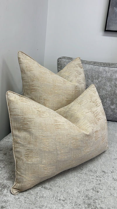 Dazzler gold cushion - Luscious Homewares