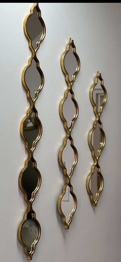 Raindrop mirrors - Luscious Homewares