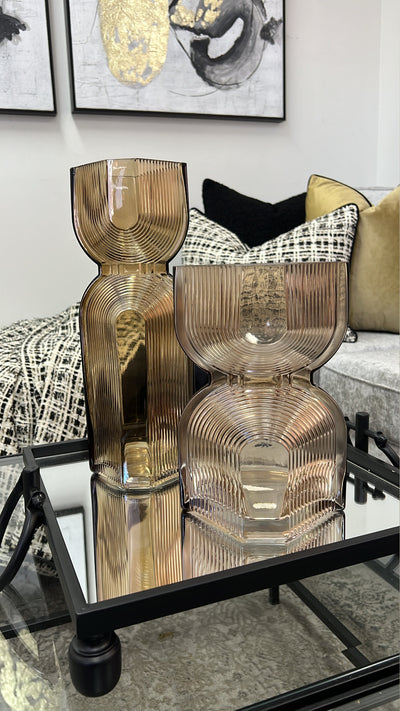 Elitte glass vases - Luscious Homewares